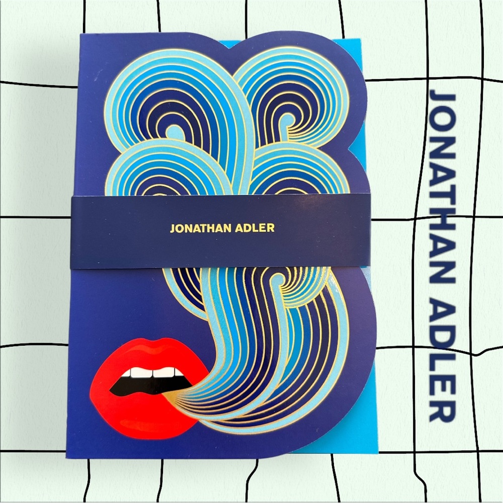 Jonathan Adler Smoking Lips Notebook